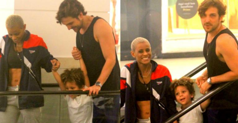 Igor Rickli e Aline Wirley curtem dia de folga com o filho e protagonizam momento apaixonado