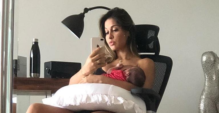 Mayra Cardi conta por que decidiu não contratar babá para sua filha: ”Cada um sabe até o onde vai o seu calo”