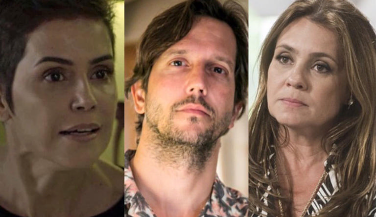 ‘Segundo Sol, urgente! Karola, Remy e Laureta estão juntos mais uma vez