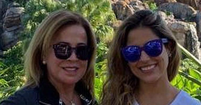 Zilu Godoi e Camilla Camargo curtem viagem pela Disney juntas