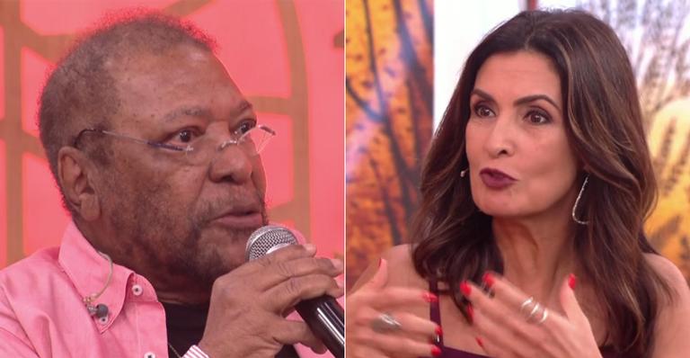 Fátima Bernardes responde comentário polêmico de Martinho da Vila no ‘Encontro’