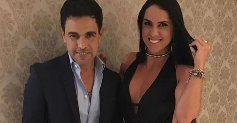 Zezé di Camargo posa coladinho com Graciele Lacerda e faz declaração apaixonada