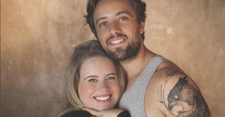 Fofura! Mari Bridi, mulher de Rafael Cardoso, mostra momento de intimidade com o filho, Valentim