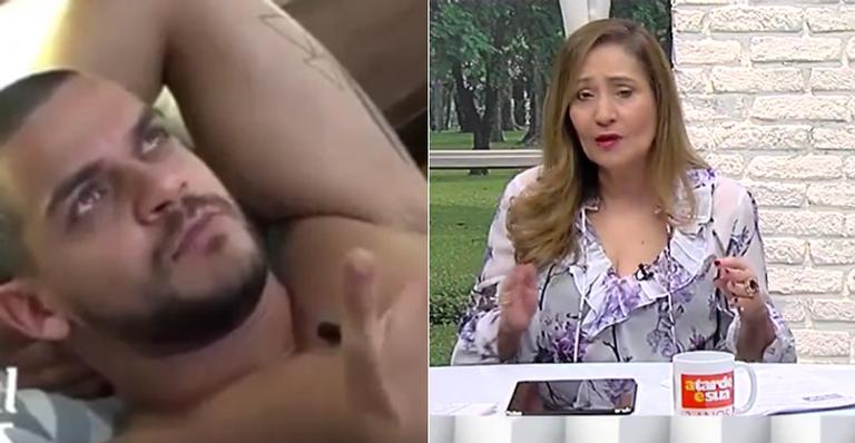 Sonia Abrão se revolta com declaração de Caique Aguiar: ”Que cara escroto”