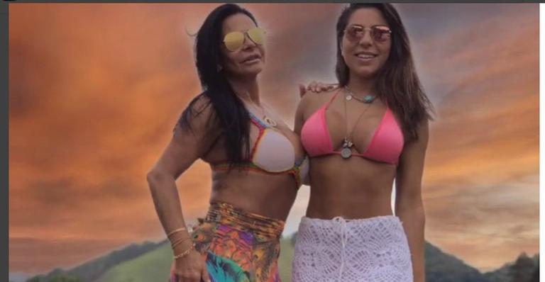 Gretchen desmente rumores e fala de Andressa Ferreira, esposa de Thammy: “Nós somos amigas”
