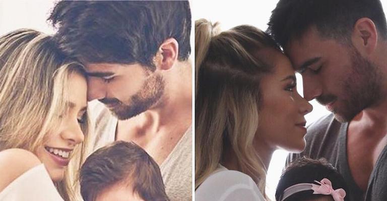 Ex-BBBs Adriana Sant’anna e Rodrigão chocam fãs ao compararem os dois filhos