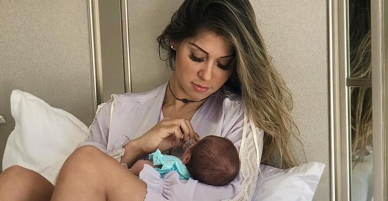 Mayra Cardi conta acordo que fez com Arthur Aguiar para ajudar na criação do filho: “Tem que dar um jeito”