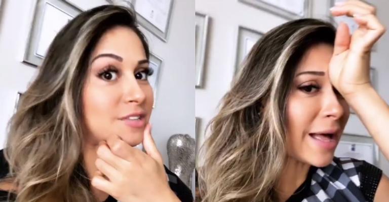 Mayra Cardi lamenta queda de cabelos da filha: “Tá carequinha, judiação”
