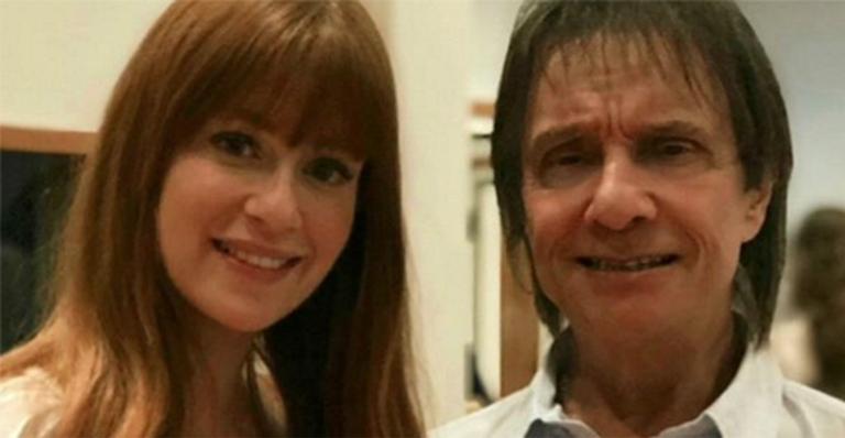 Marina Ruy Barbosa ensaia com Roberto Carlos para especial da Globo