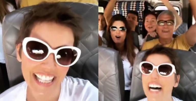 Depois das Maldivas, Deborah Secco embarca para a Disney com 28 familiares: ”Excursão da Tia Dedé”
