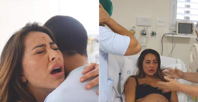 A luta de Sabrina Sato pelo parto normal em imagens emocionantes