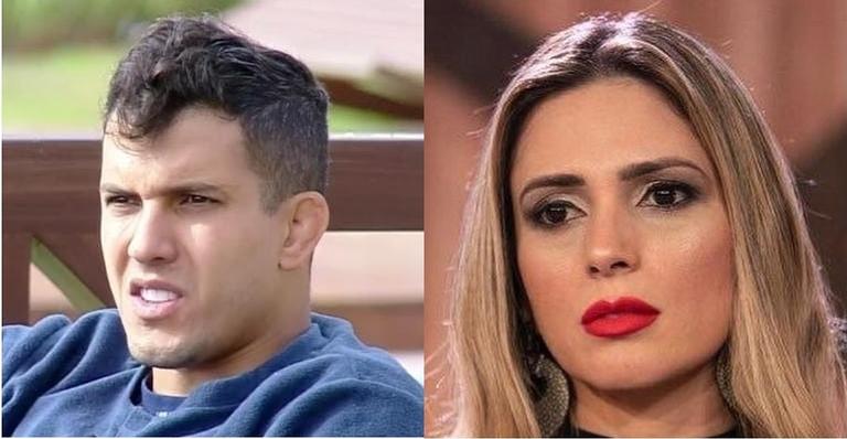 A Fazenda: Felipe Sertanejo pede que Nadja Pessoa não apareça na final e faz ameaças