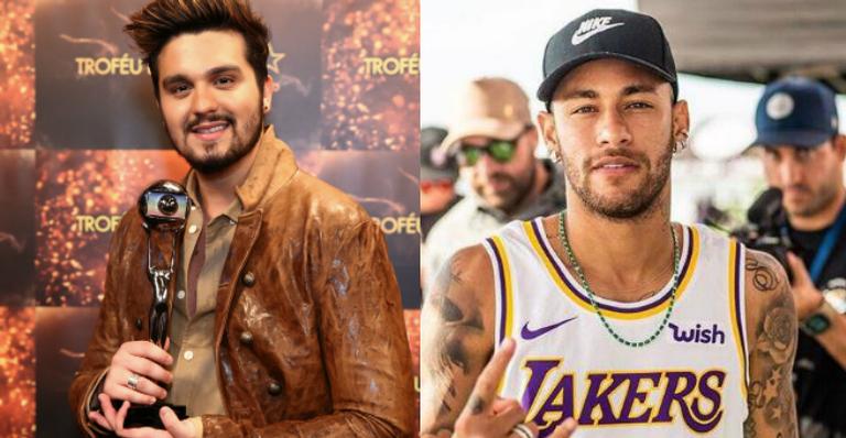 Luan Santana coloca panos quentes em polêmica com Neymar: ”Uma coisa muito de momento”