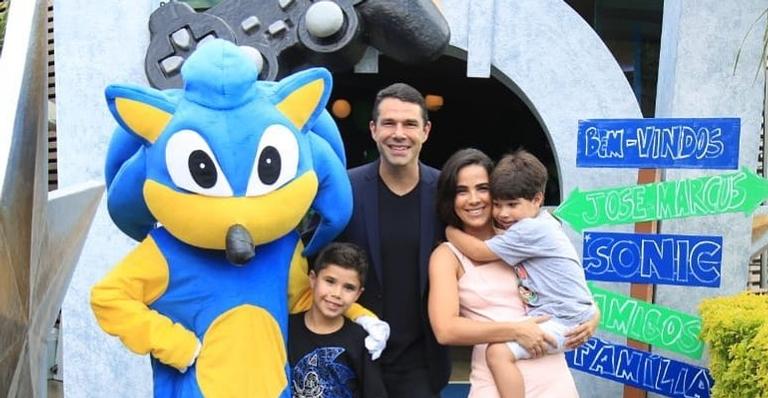 Ao lado da família, Wanessa Camargo celebra aniversário do filho em festa luxuosa
