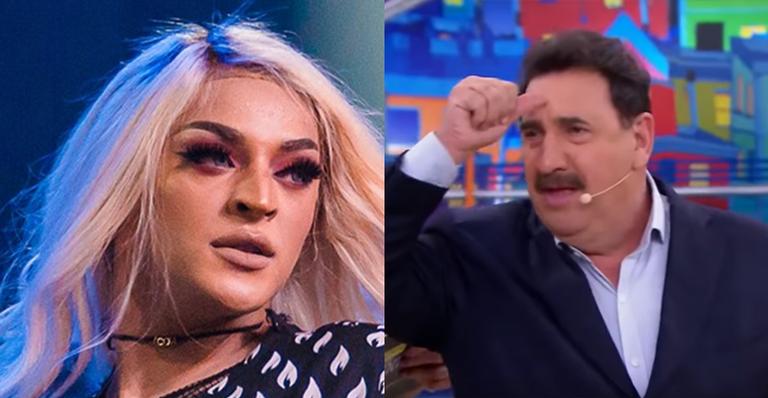 Ratinho manda recado após ser criticado por fãs de Pabllo Vittar: ”Vai xingar o capeta”