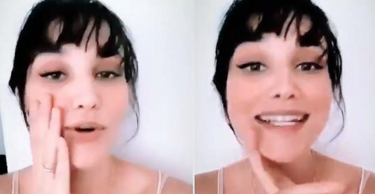 Filha de Débora Nascimento posa para ensaio natalino e derrete a mãe: ”Eu tô sem maturidade”