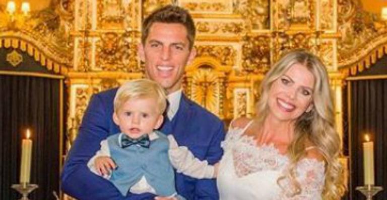 Karina Bacchi e Amaury Nunes celebram se casam pela segunda vez  em São Paulo