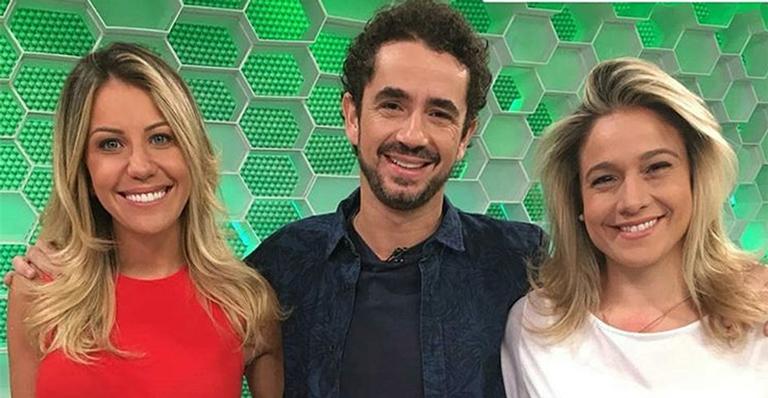 Fernanda Gentil passa o bastão para Bárbara Coelho no Esporte Espetacular