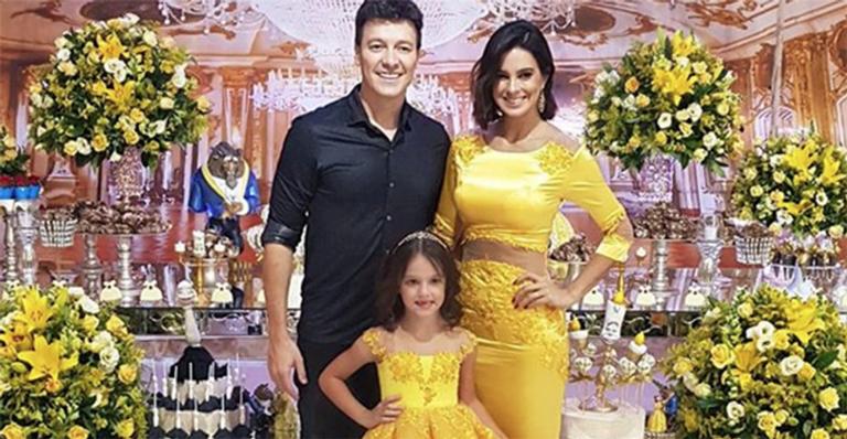 Rodrigo Faro comemora os 6 anos da caçula com festa luxuosa em São Paulo