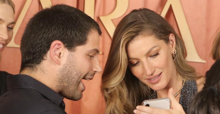 Duda Nagle mostra rostinho de Zoe em primeira mão para Gisele Bündchen e modelo se derrete
