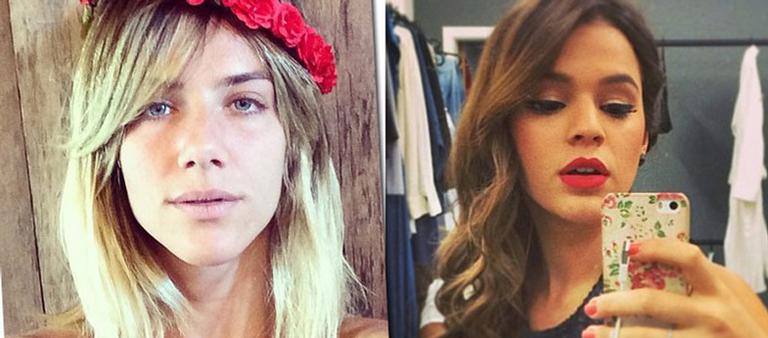 Bruna Marquezine é flagrada em clima de intimidade com irmão de Giovanna Ewbank
