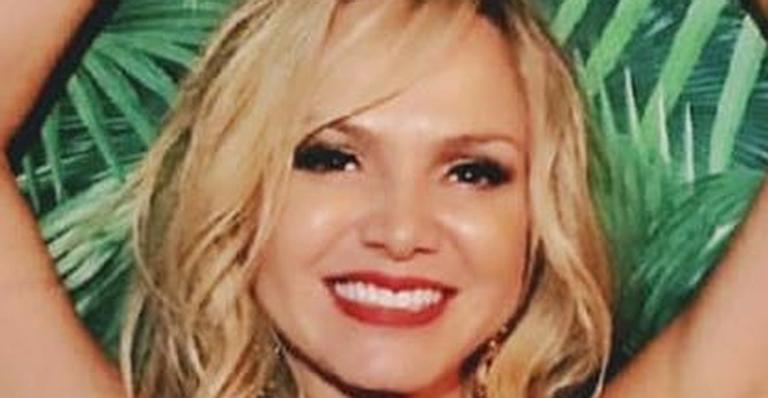 Eliana aparece em vestido sexy com decote generoso para festa da firma do SBT