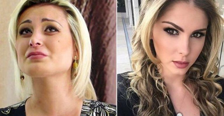 Rivais em ‘A Fazenda’, Andressa Urach e Bárbara Evans fazem as pazes