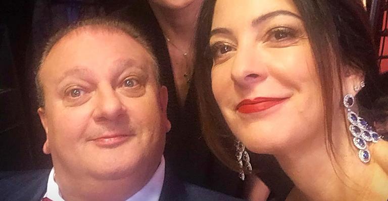 Ana Paula Padrão apresenta os gêmeos de Erick Jacquin: ‘Biquinho do papai’
