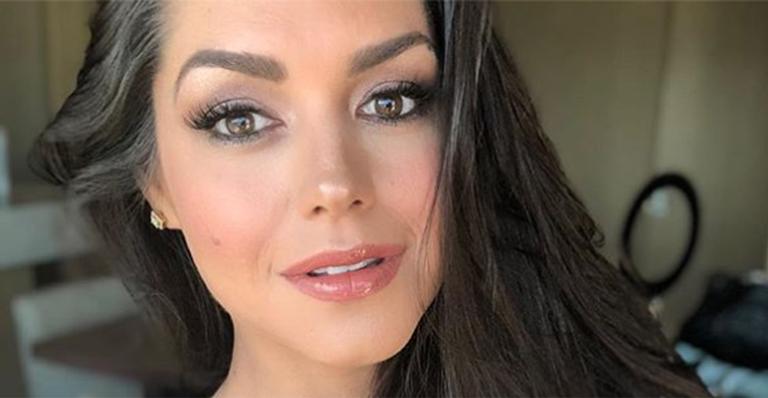 Thais Fersoza encanta com foto de quando Melinda era bebê