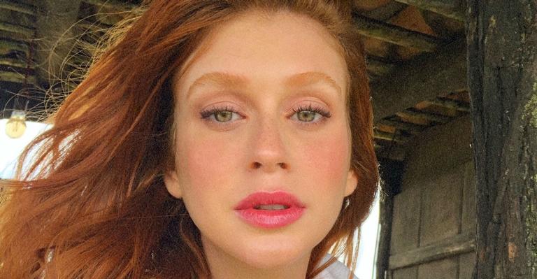 Marina Ruy Barbosa posta foto na casa do Papai Noel e se despede da viagem à Finlândia: ‘Viagem incrível’