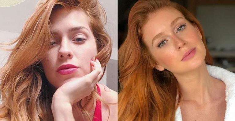 Sophia Abrahão é comparada a outras famosas e Marina Ruy Barbosa responde: ”Eu acho a gente parecida”
