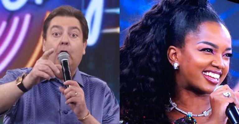 Faustão alfineta Globo e revela que currículo de Iza foi rejeitado pela emissora
