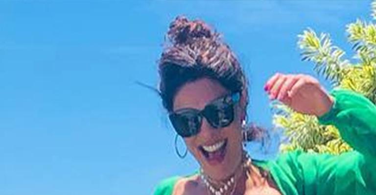 Juliana Paes se diverte e reclama de ressaca nas redes sociais: ”Aquela que você respeita”