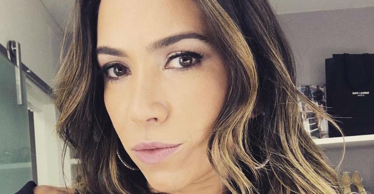 Grávida de 9 meses, Patricia Abravanel muda o visual e exibe o barrigão