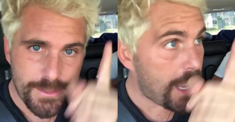 No dia da posse de Bolsonaro, Thiago Gagliasso solta o verbo: ”Me deu uma dor de cabeça danada”