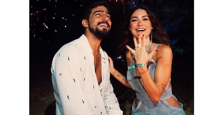 Após pedido de casamento, Renato Goes publica foto de Thaila Ayala