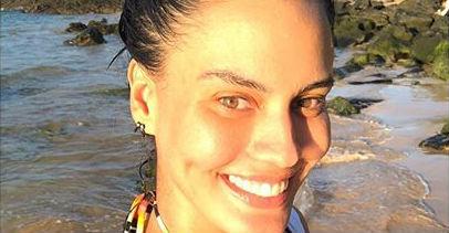 Letícia Lima mergulha com tubarões e se encanta com as paisagens de Fernando de Noronha