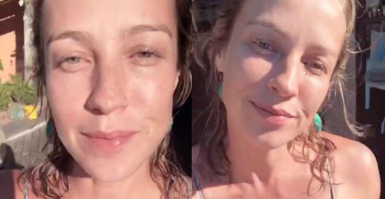 Luana Piovani reune os três filhos em clique na piscina e beleza impressiona: ”Obra de arte”