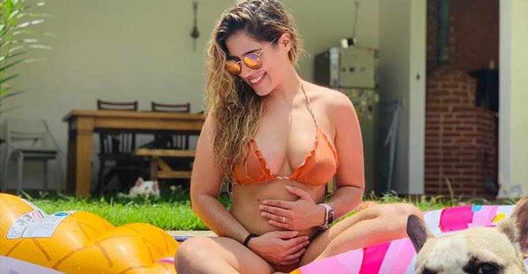 Grávida, Camilla Camargo revela o sexo de seu primeiro bebê