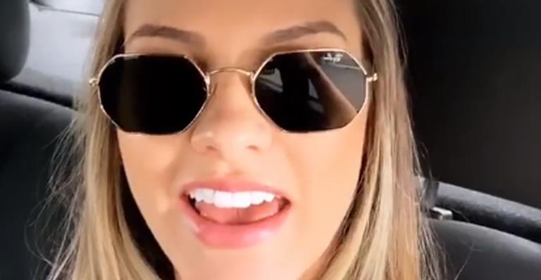 Andressa Suita deixa os filhos com a mãe e surge deslumbrante em São Paulo