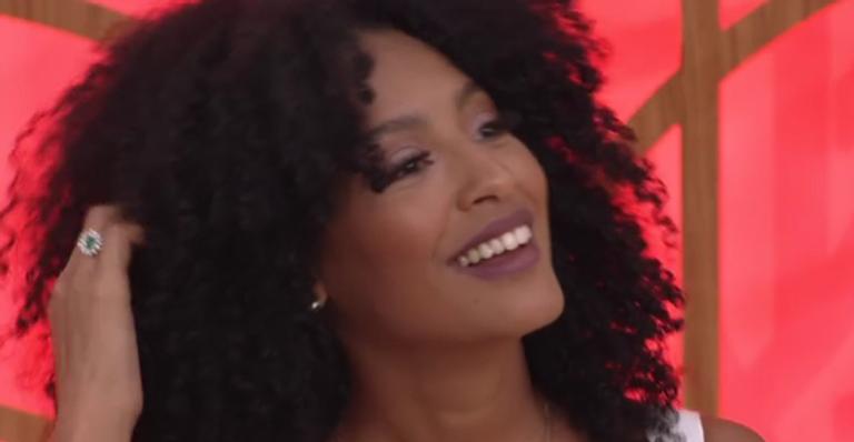 Detalhe inusitado no look usado por Sheron Menezzes no ‘Encontro’ vira assunto na web