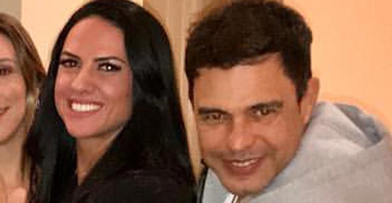 Zezé di Camargo e Graciele Lacerda brindam com globais em reunião íntima