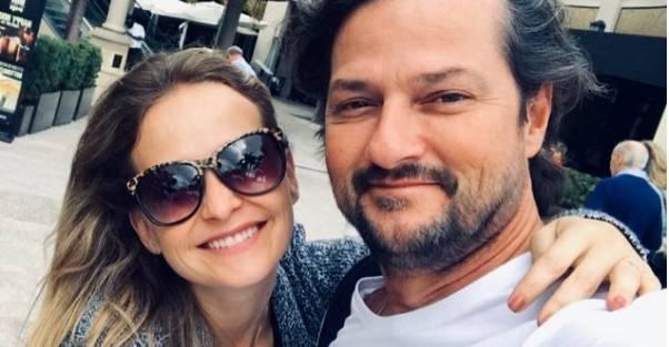 Após estrear em série internacional, Marcelo Serrado ganha homenagem de Fernanda Rodrigues