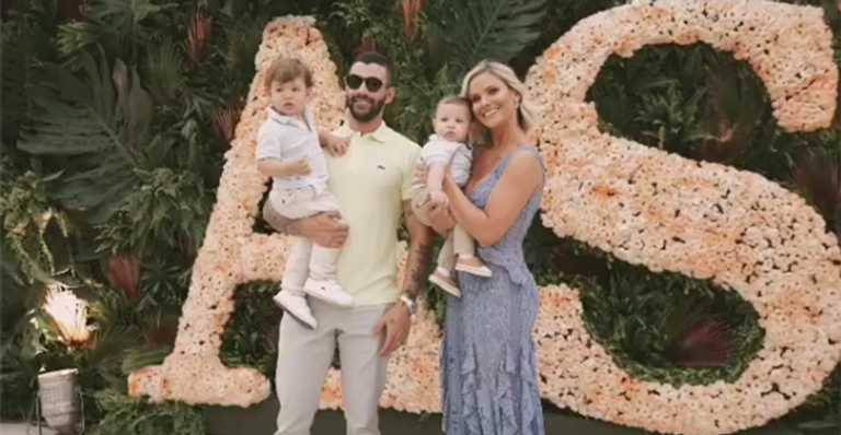 Andressa Suita mostra detalhes luxuosos de sua festa de aniversário