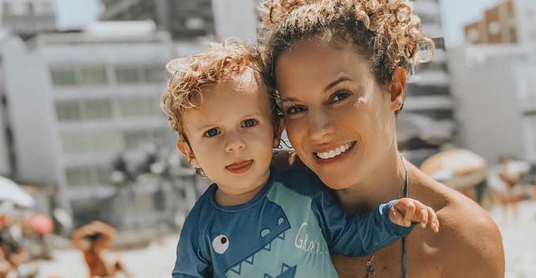 Filho de Maíra Charken sofre queimaduras de 2º grau na escola