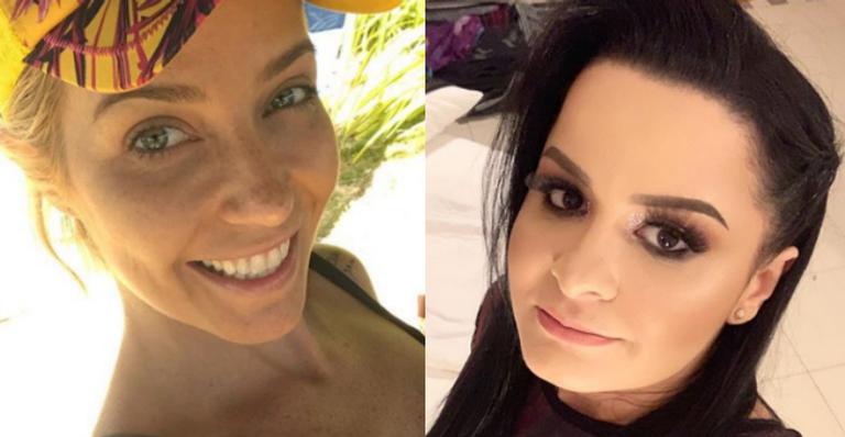 Sem maquiagem, Maraisa encontra Luiza Possi na estrada e recebe elogios da amiga: ”Coisa linda!”