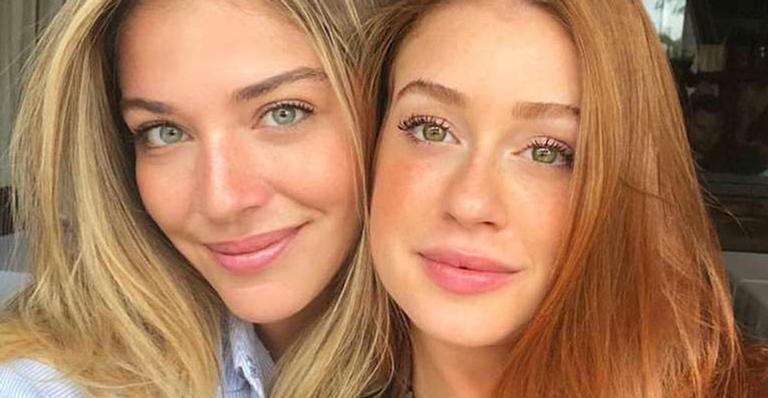 Marina Ruy Barbosa comemora o nascimento do afilhado, filho de Luma Costa
