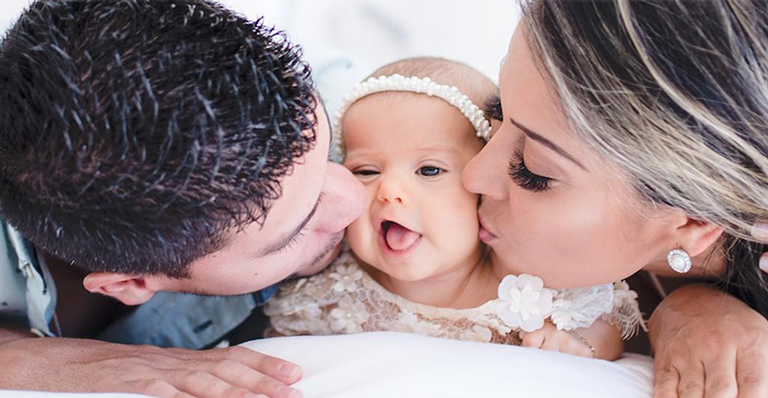 Mayra Cardi encanta ao mostrar novo ensaio fotográfico da filha, Sophia