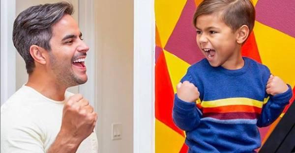 Marido de Simone se declara para o filho e emociona