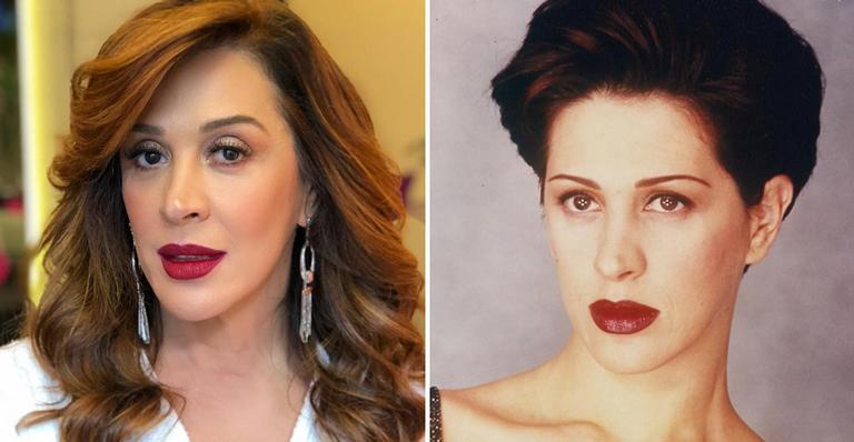Nas redes, Claudia Raia surge em fotos raras dos anos 90 e opina: ”Prefiro agora”